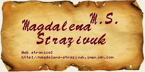Magdalena Straživuk vizit kartica